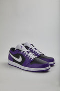 JORDAN 1 LOW - PURPLE & BLACK - USSZ14