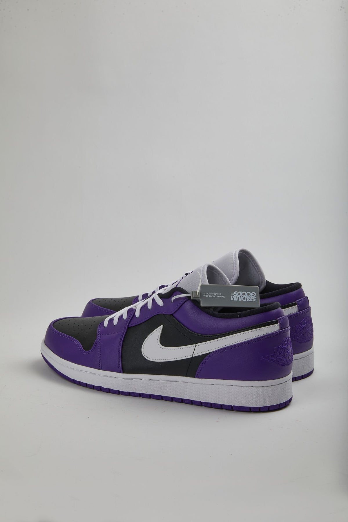 JORDAN 1 LOW - PURPLE & BLACK - USSZ14