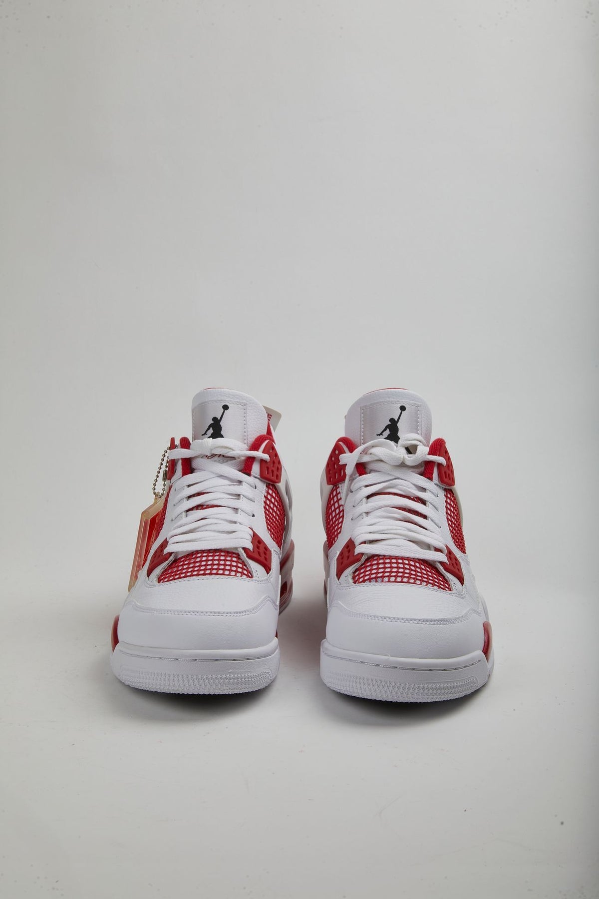 JORDAN 4 - WHTE & RED - USSZ14