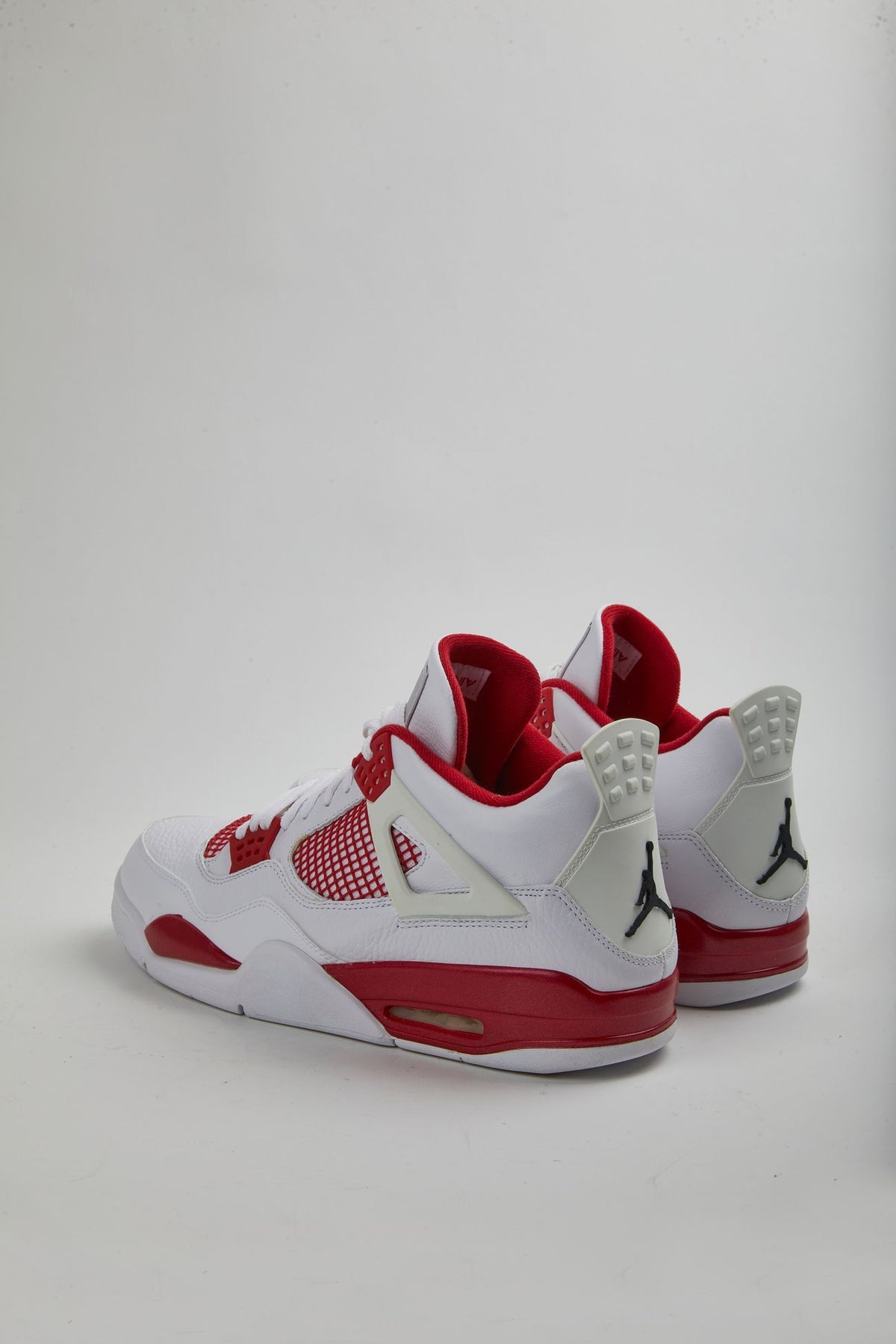 JORDAN 4 - WHTE & RED - USSZ14