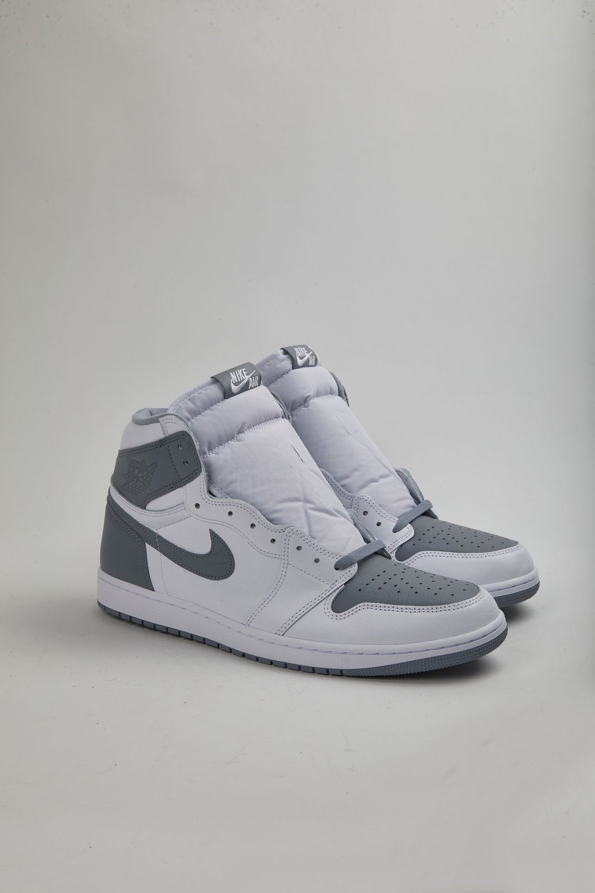 JORDAN 1 HIGH - WHITE & GREY - USSZ14